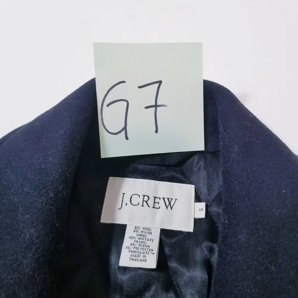 J. Crew Wool Blend Men Coat